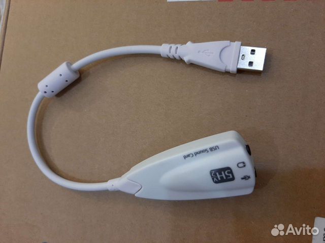 Внешняя USB звуковая карта