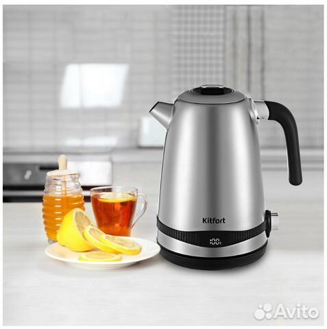 Чайник Kitfort KT-6121-5 (металлик)
