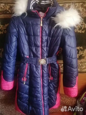 Куртка зимняя новая для девочки 44 размер
