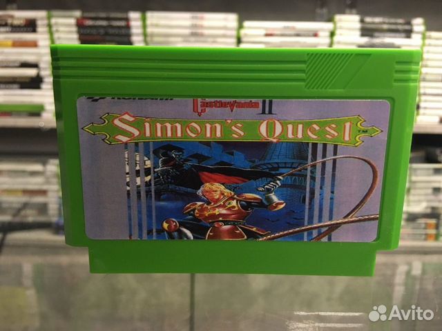 Картридж из 90х Dendy Castlevania 2 арт 204