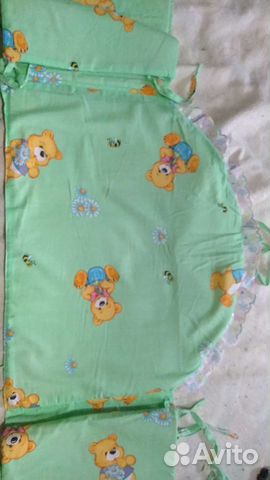 Бортики в детскую кроватку