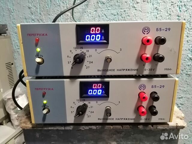 Источник постоянного тока Б5-29, 2 штуки. Модерниз