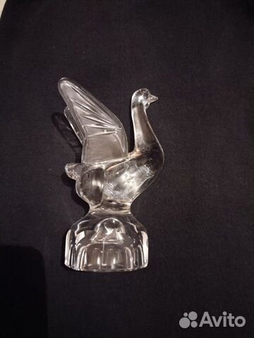 Cтатуэтка (стопка) Хрустальный лебедь СССР