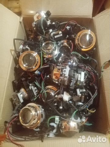 Линзы от киа сид JB ксенон с проводкой