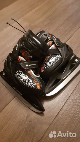 Коньки ледовые раздвижные новые