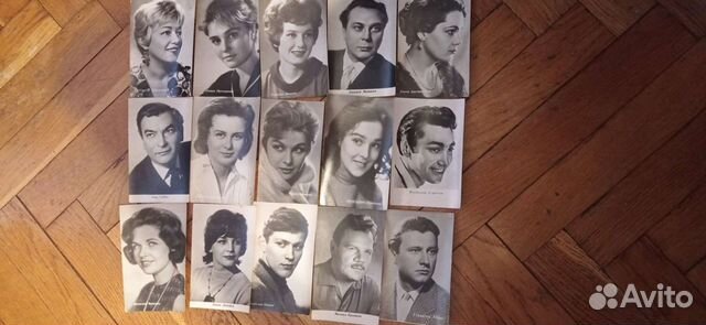 Открытки СССР 60х годов
