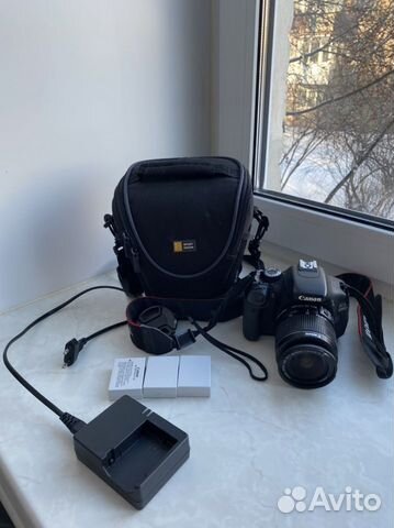 Зеркальный фотоаппарат canon 600d