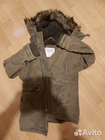 Куртка аляска милитари Abercrombie Fitch из США