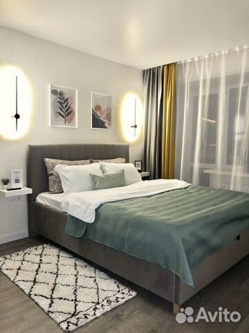 

1-к. квартира, 33 м², 2 кровати