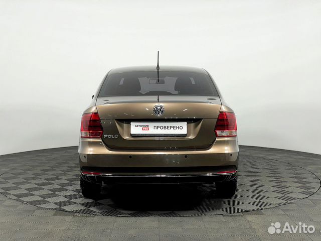 Volkswagen Polo 1.6 AT, 2016, 86 519 км