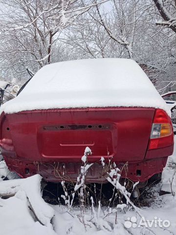 Крышка багажника хундай акцент