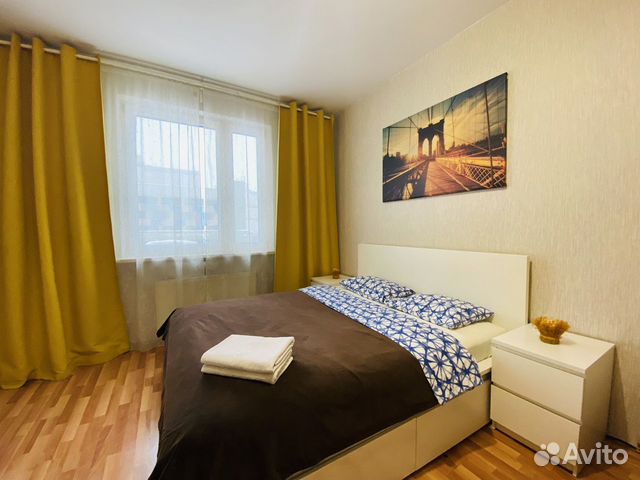 

1-к. квартира, 38 м², 1 кровать