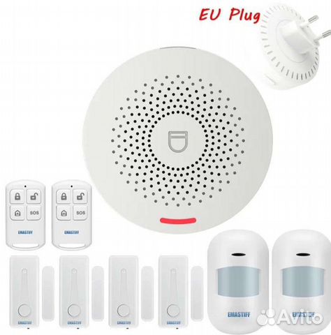 Сигнализация WiFi на Движение+Открытие