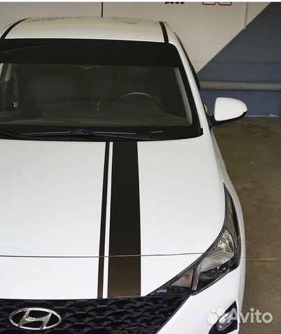 Полоски на капот авто