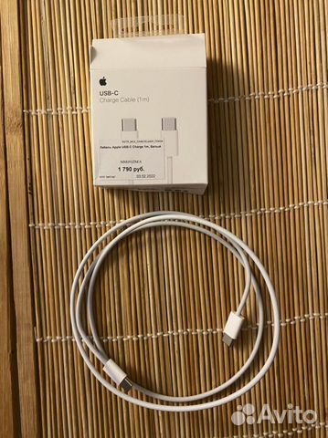 Кабель Apple USB-C 1 м оригинал