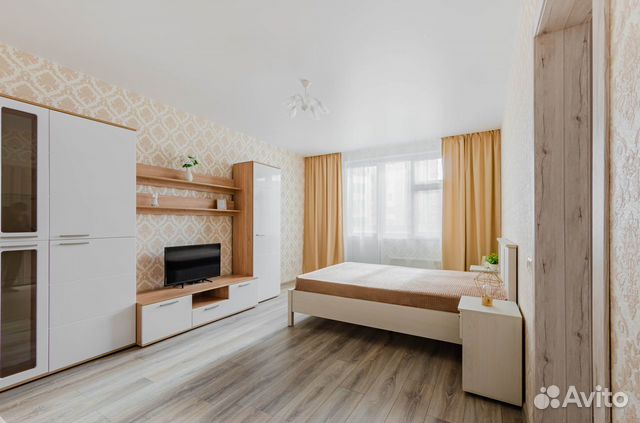 

1-к. квартира, 40 м², 3 кровати