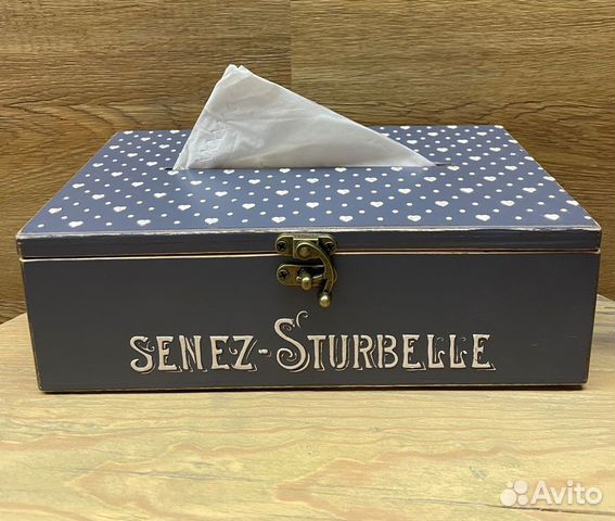 Декоративная коробка для бумажных салфеток