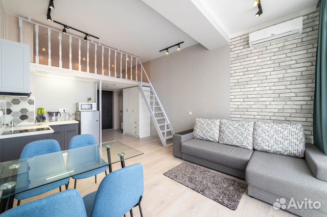 

Квартира-студия, 30 м², 2 кровати