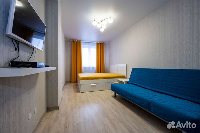 

1-к. квартира, 35 м², 2 кровати