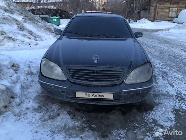 Mercedes-Benz S-класс 5.0 AT, 1999, 400 000 км