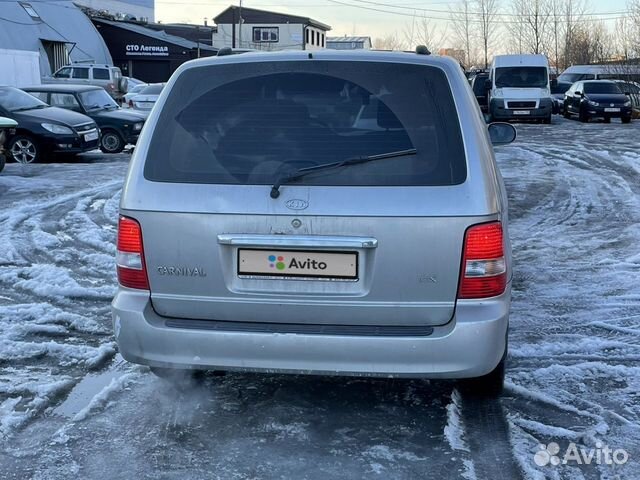 Kia Carnival 2.5 AT, 2004, 137 000 км