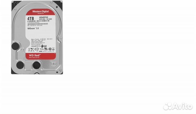 Жесткий диск 3.5 WD 40efax 4тб