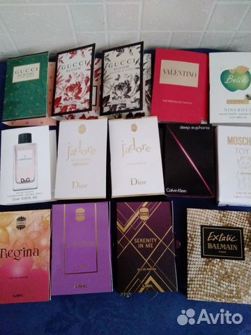 Духи женские пробники часть 1