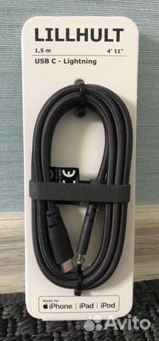 Кабель USB тип С-lightning IKEA
