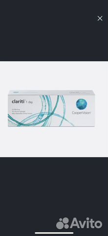 Линзы контактные однодневные -3