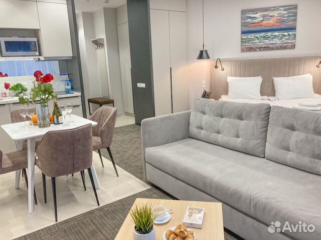 

Квартира-студия, 50 м², 2 кровати