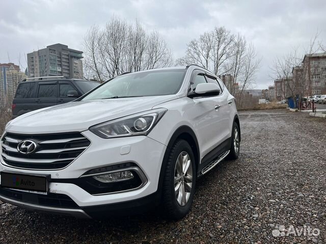 Hyundai Santa Fe 2.2 AT, 2016, 72 000 км