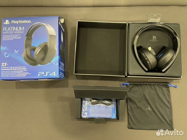 Наушники playstation platinum
