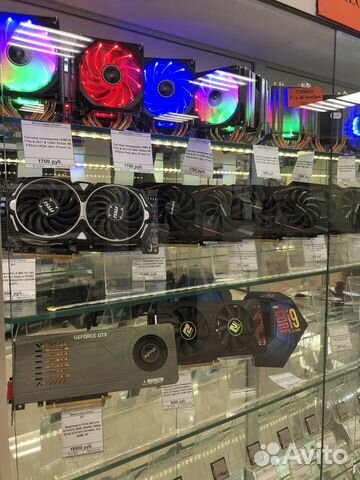 Видеокарты разные