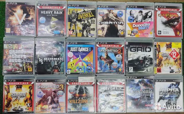Игры ps3 игры для PS3 игры ps4 диски пс3