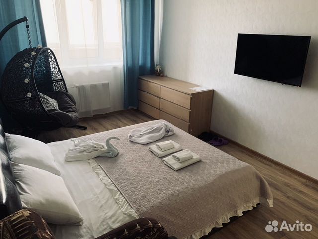 

1-к. квартира, 44,7 м², 2 кровати