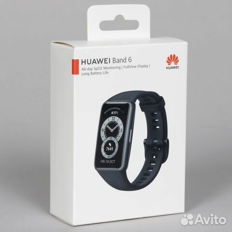 Фитнес-браслет huawei Band 6 графитовый чёрный