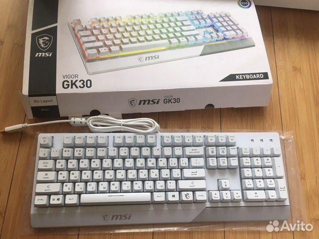 Msi vigor gk30 combo white