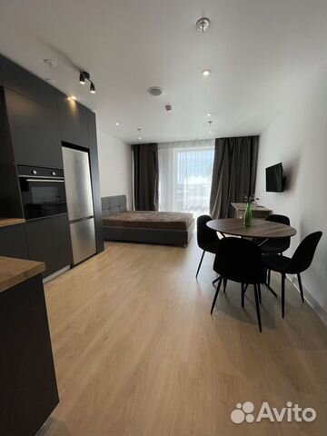 

Квартира-студия, 27 м², 1 кровать
