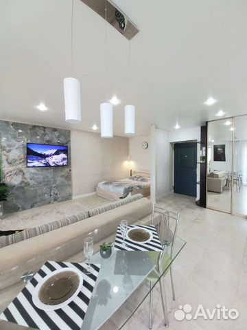 

Квартира-студия, 45 м², 1 кровать