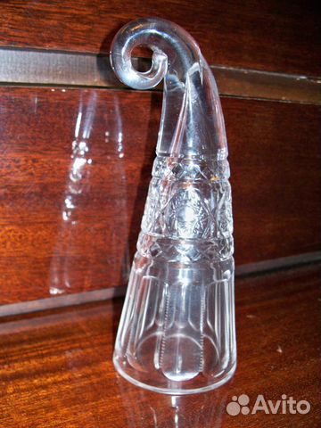 Рог хрустальный, советский Рог хрустальный, советский