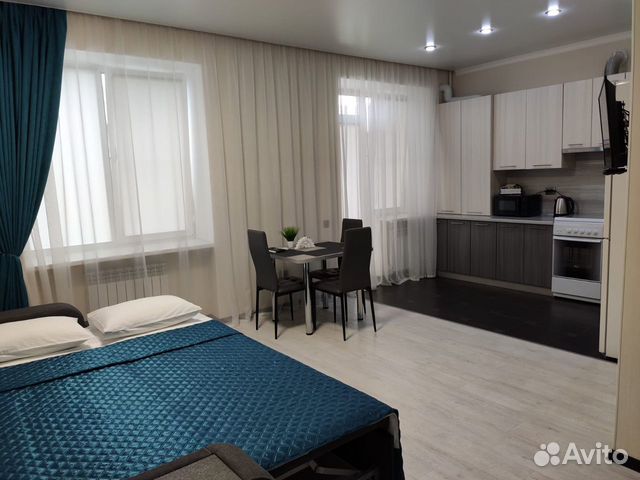 

Квартира-студия, 34 м², 1 кровать