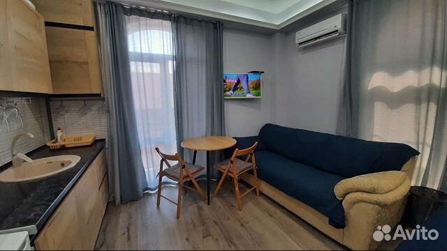 

Квартира-студия, 30 м², 2 кровати