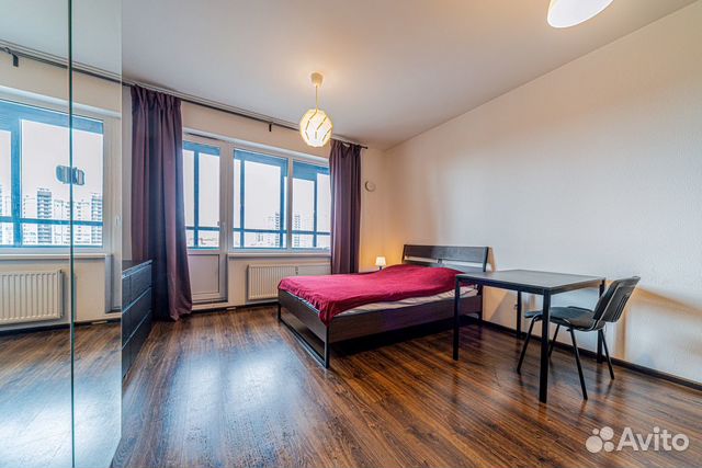 

Квартира-студия, 32 м², 1 кровать