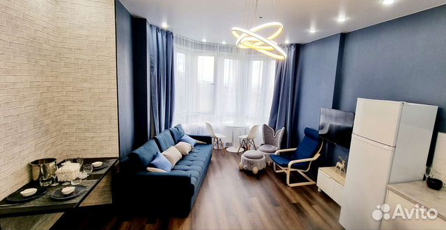 

Квартира-студия, 44 м², 3 кровати