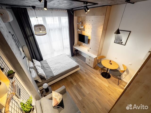 

Квартира-студия, 25 м², 3 кровати