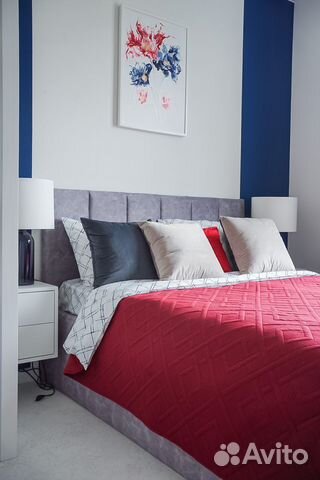 

1-к. квартира, 39 м², 2 кровати