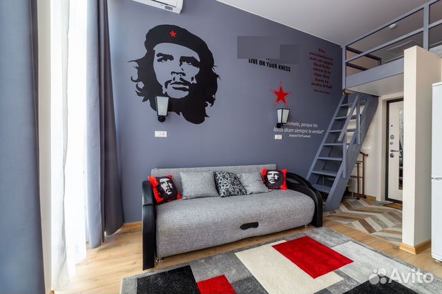 

Квартира-студия, 28 м², 2 кровати