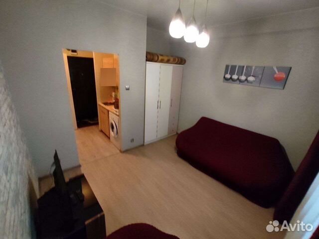 

Квартира-студия, 28 м², 1 кровать