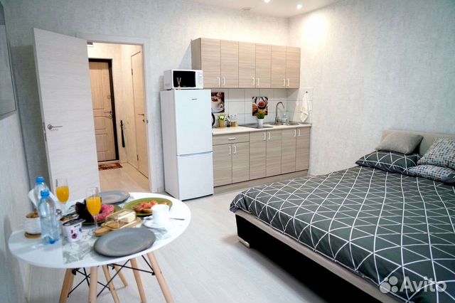 

Квартира-студия, 26 м², 1 кровать