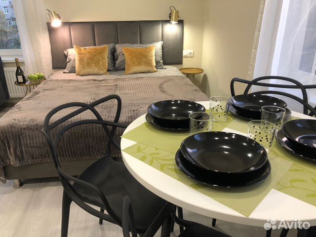 

Квартира-студия, 26,4 м², 2 кровати